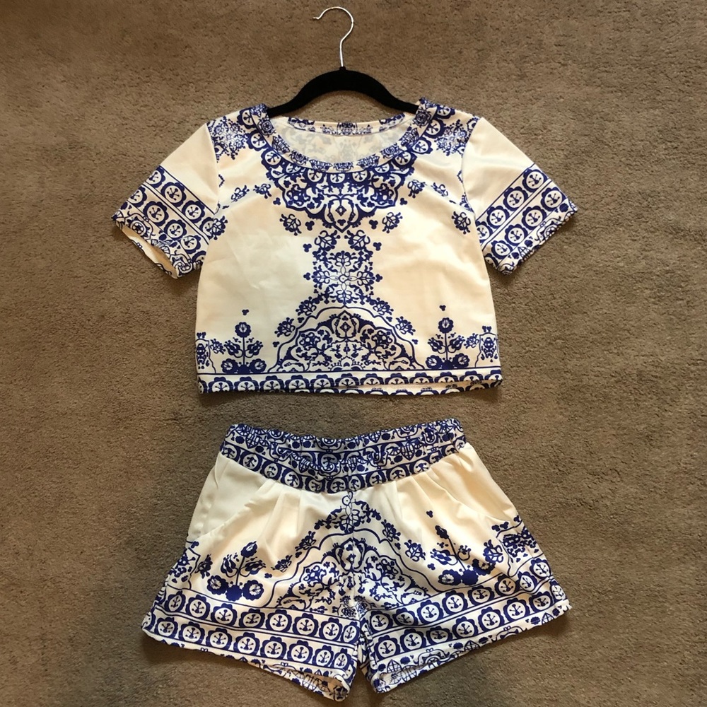 2 piece porcelain romper